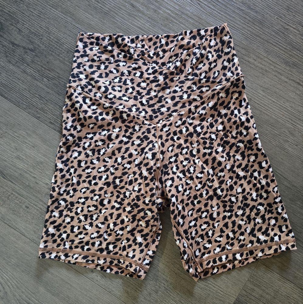 Leopard Bike Shorts